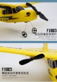 Samolot zdalnie sterowany na pilota RC FX803 Piper 150mah