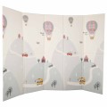 Mata edukacyjna piankowa dwustronna składana 150x200cm balony ulica