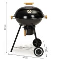 Grill ogrodowy z okrągłą pokrywą i  popielnikiem6.jpg