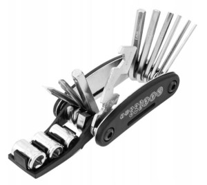 Zestaw naprawczy 16 kluczy rowerowych
