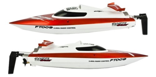 Łódź RC zdalnie sterowana FT009 pomarańczowa