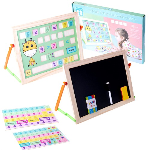 Tablica kredowa z panelem edukacyjnym do nauki cyfr i alfabetu.jpg